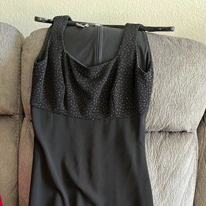 Black formal dress